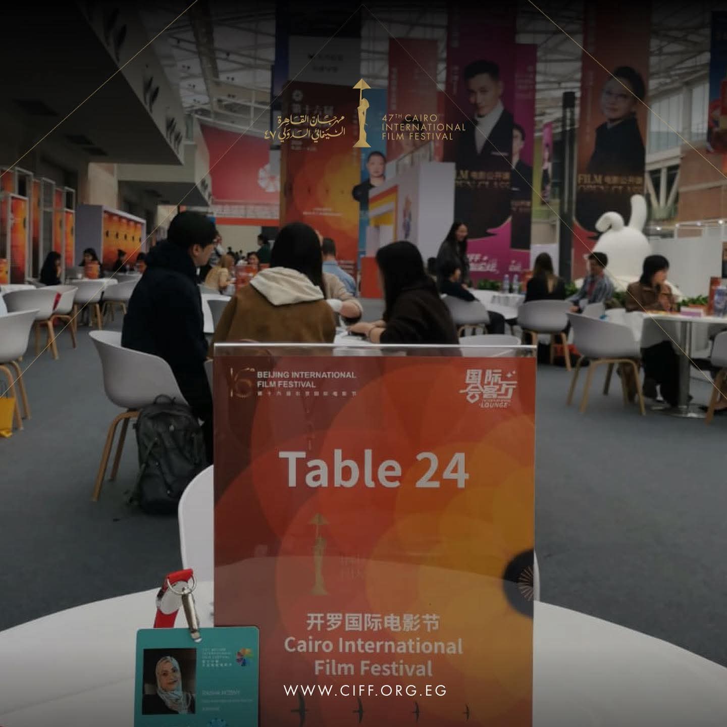 Rasha Hosny Represents Cairo International Film Festival at the Programmers' Salon in Beijing