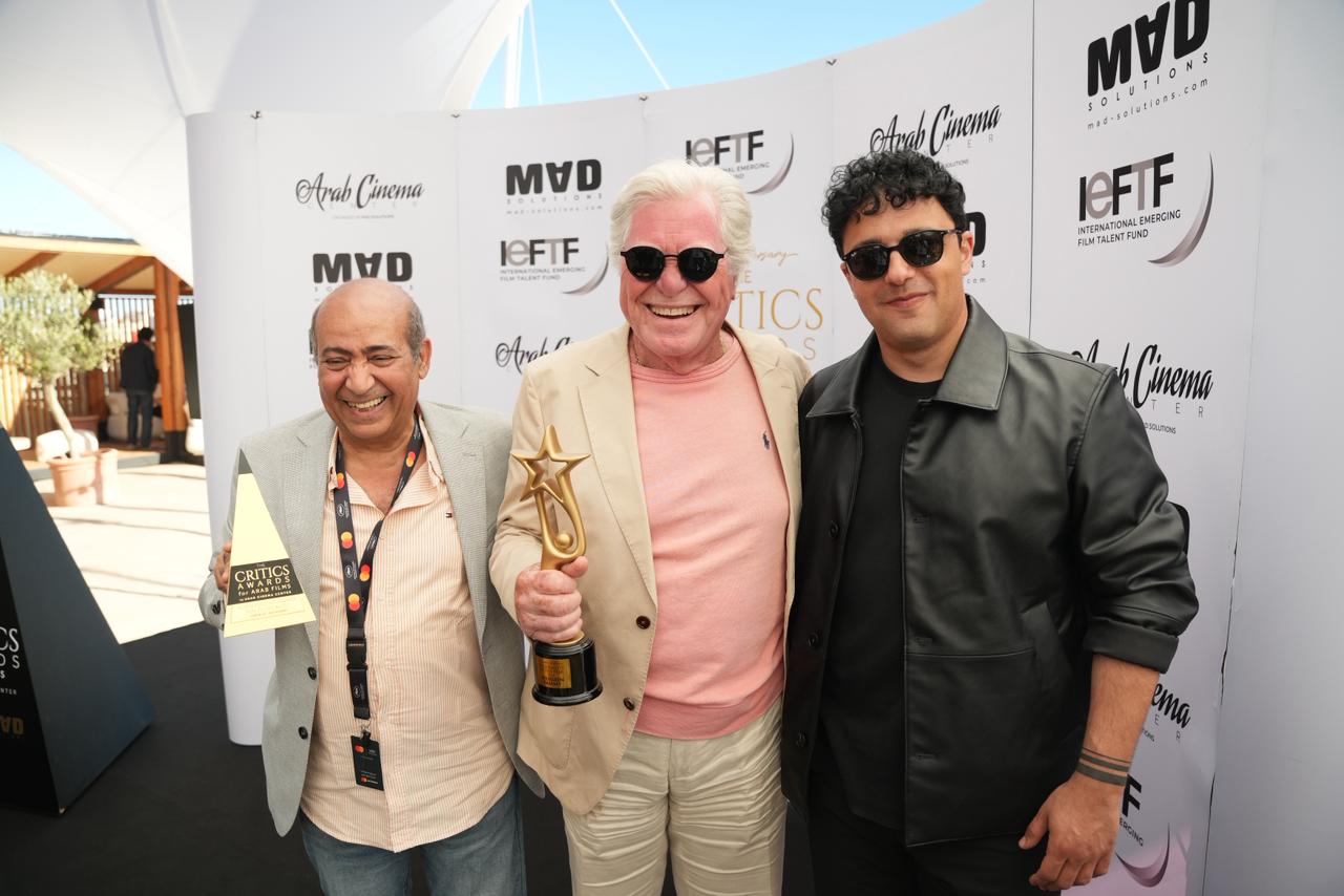 Hussein Fahmi Receives Arab Cinema Personality of the Year Award at Cannes